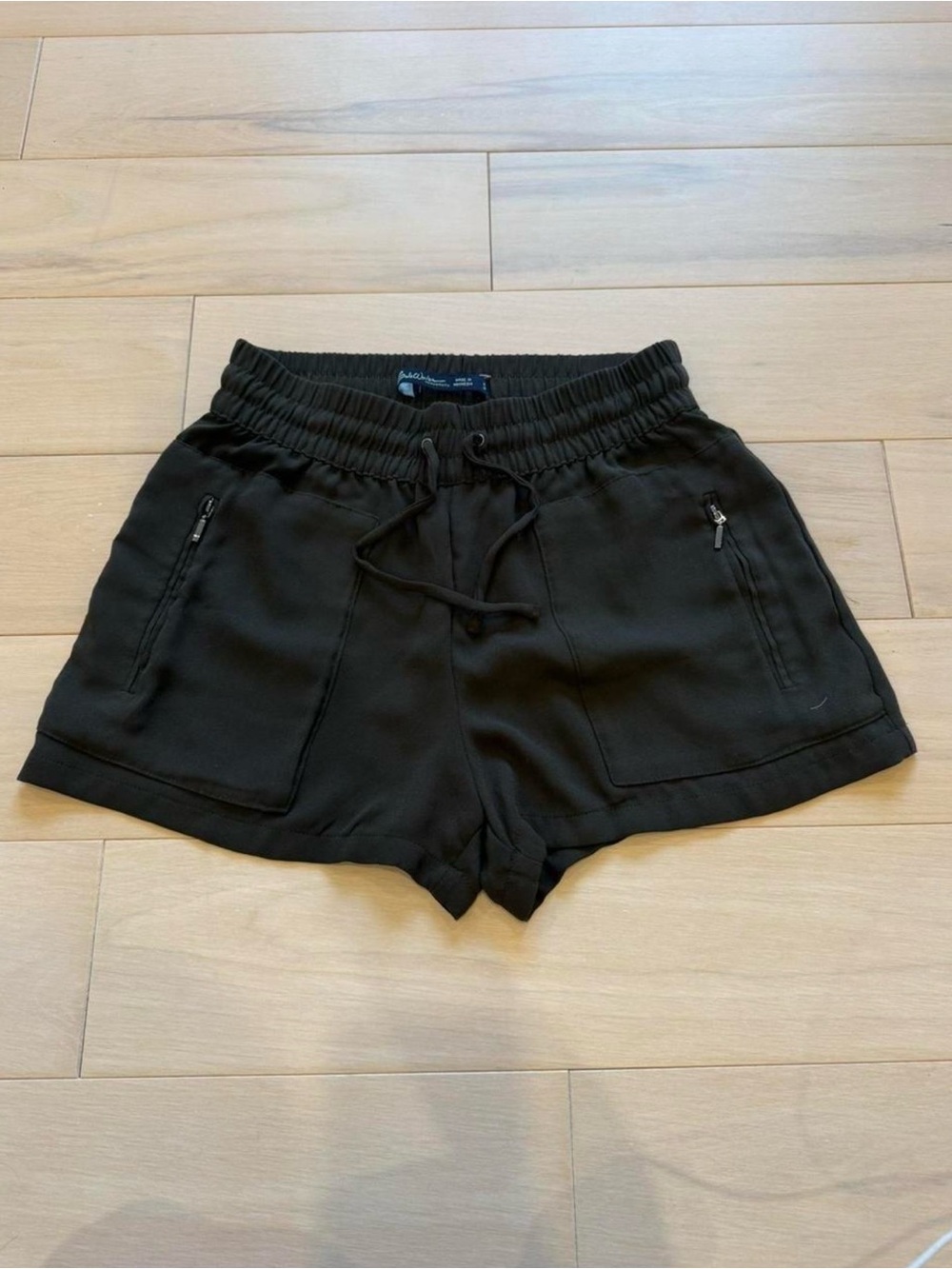 Salt Works Black Athletic Drawstring Shorts